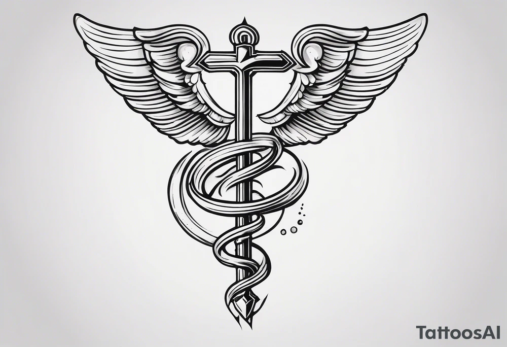 Caduceus tattoo idea