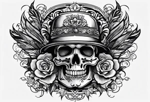dead of day icon, rectangle tattoo idea