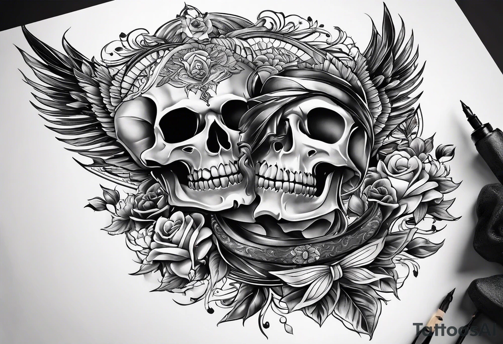 10 men, friends for 35 years. More family then friends. tattoo idea