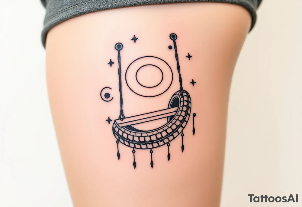 tire swing tattoo idea