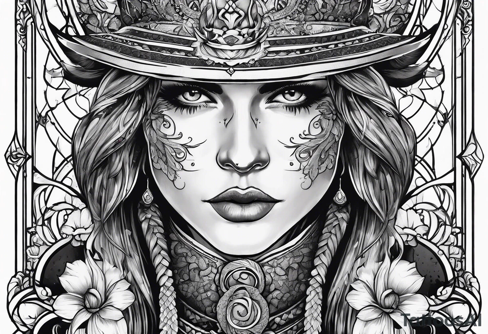 The fool tarot character tattoo idea