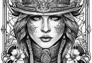 The fool tarot character tattoo idea