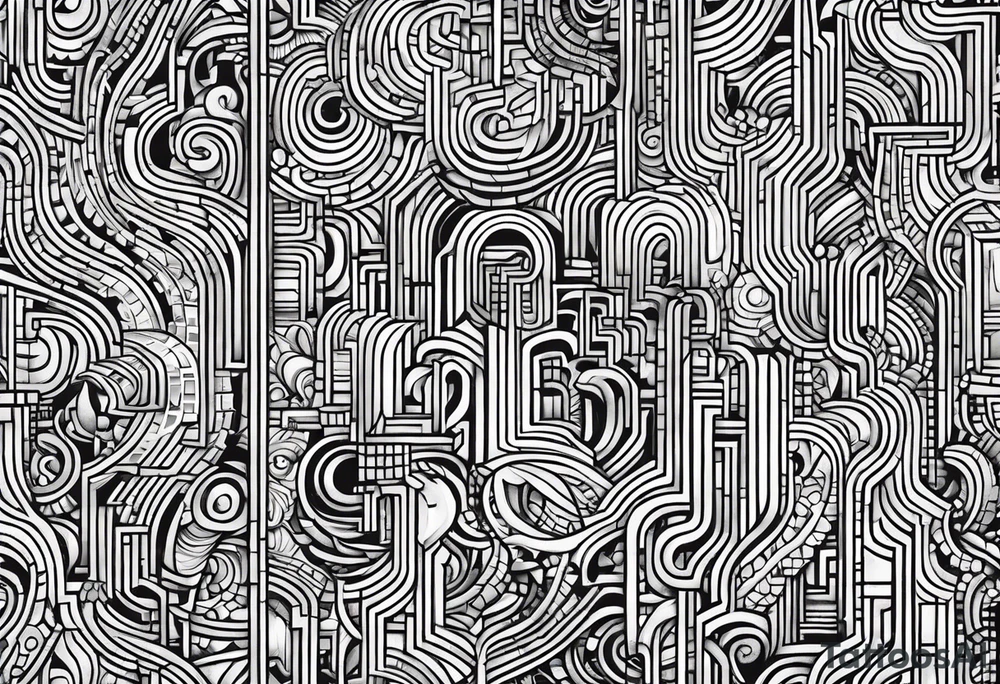 The numbers 856 in blocky numbers above my knee tattoo idea The numbers 856 in blocky numbers above my knee tattoo idea