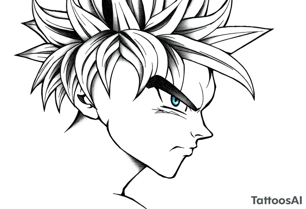 dragonball z tattoo idea