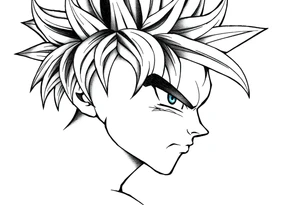 dragonball z tattoo idea