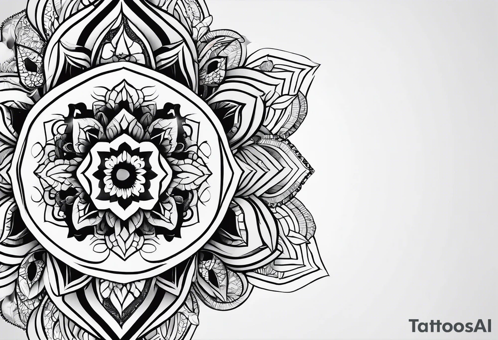 Hexagon tattoo idea