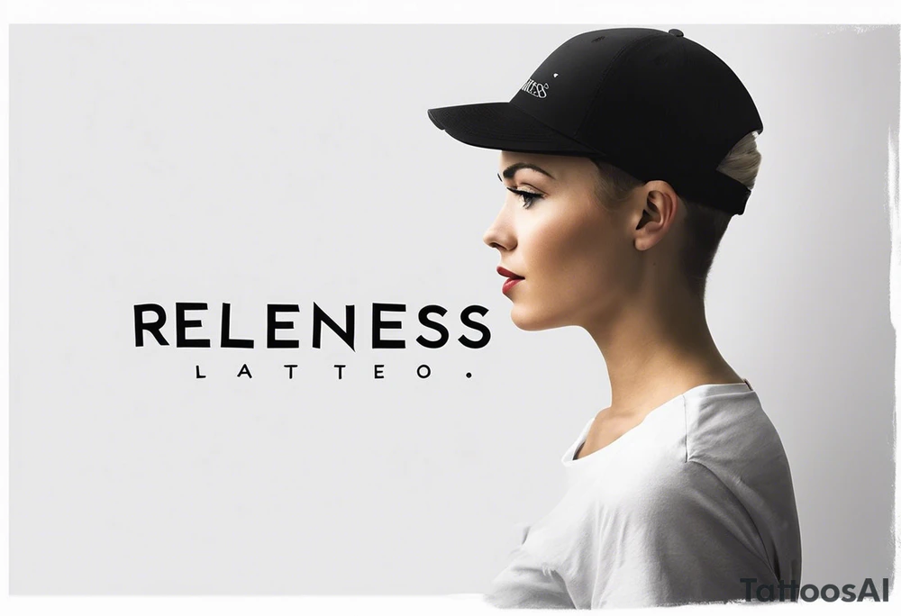 Would like a simple tattoo to include only the word relentless. tattoo idea