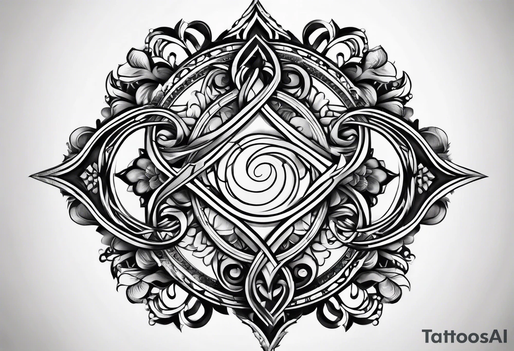 infinity tattoo idea