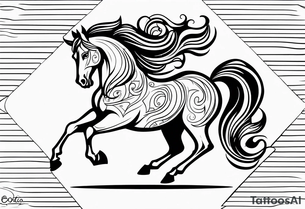 Cavalo tattoo idea