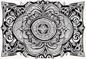 I want to have a 3/4 sleeve tattoo in the polynesian style tattoo idea