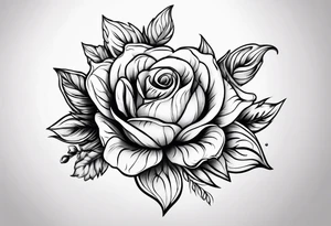 ramo de lirio tattoo idea