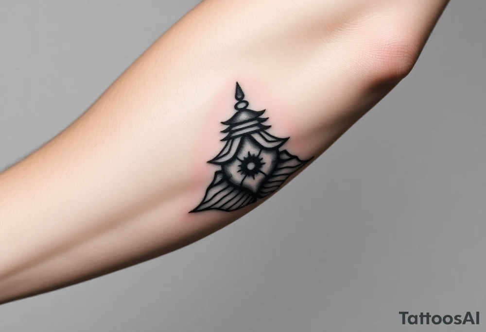 nepal tattoo that shows strength, creativity, independence and masculinity tattoo idea