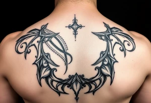 Sexy woman, Gothic but feminine tattoo idea