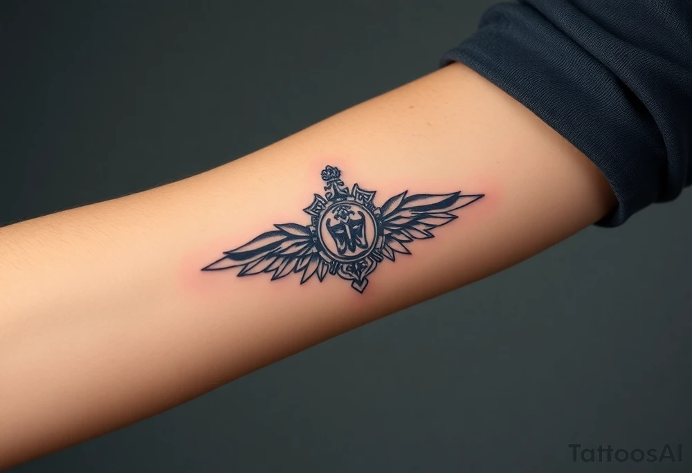 victory over coma and methadone. a new life in meditation. tattoo on the arm tattoo idea