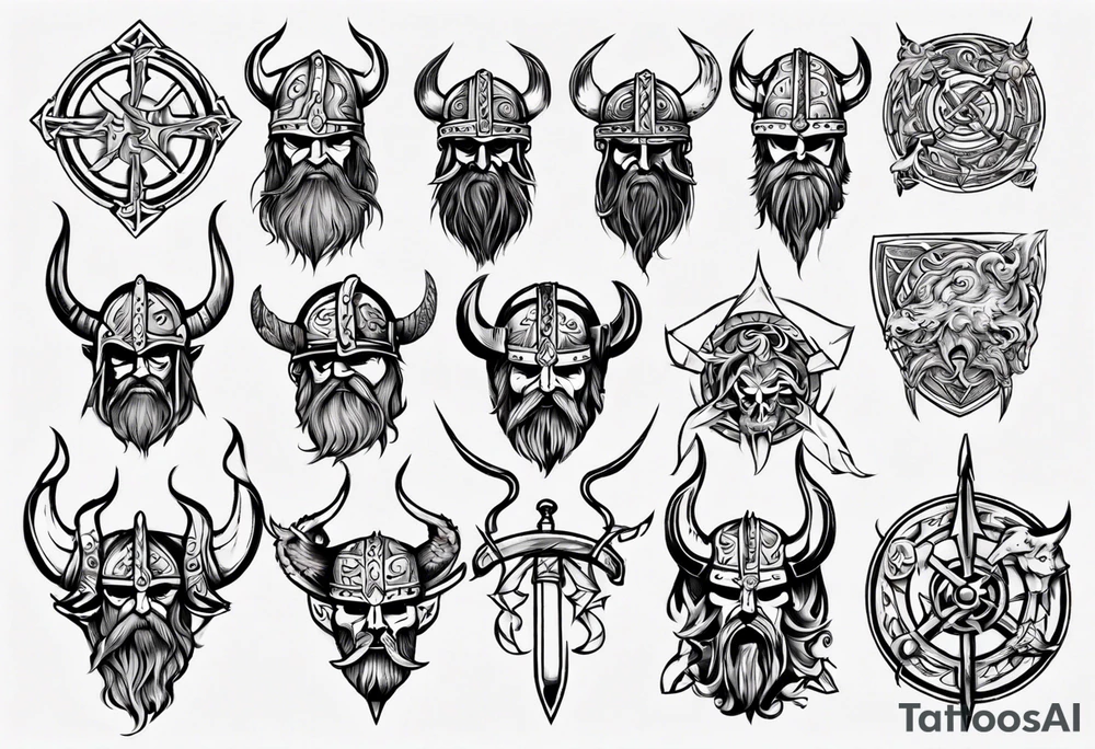 Viking tattoo idea