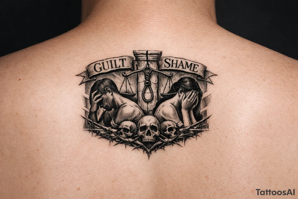 Guilt and shame tattoo idea