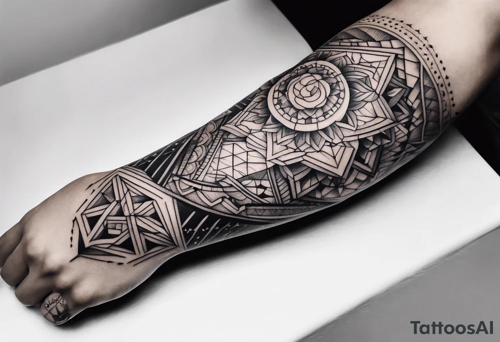 Sleeve tattoo tattoo idea
