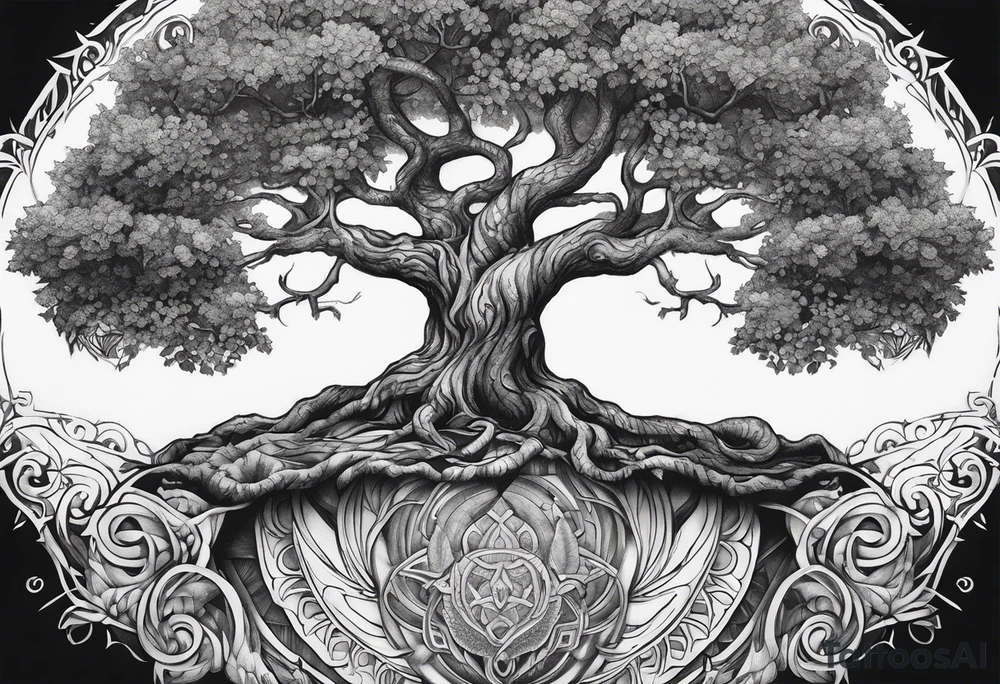 yggdrasil tattoo idea