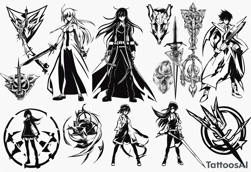 Akame ga kill tattoo idea