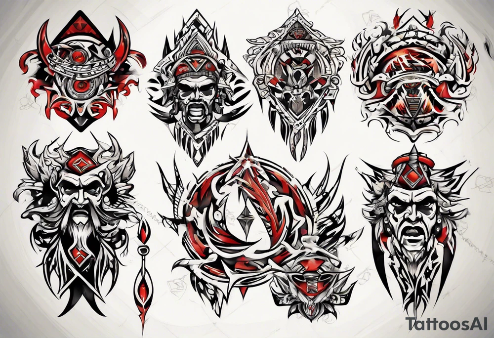 a design that means father tattoo idea