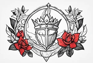 Invictus tattoo idea