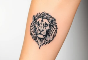 lion tattoo idea