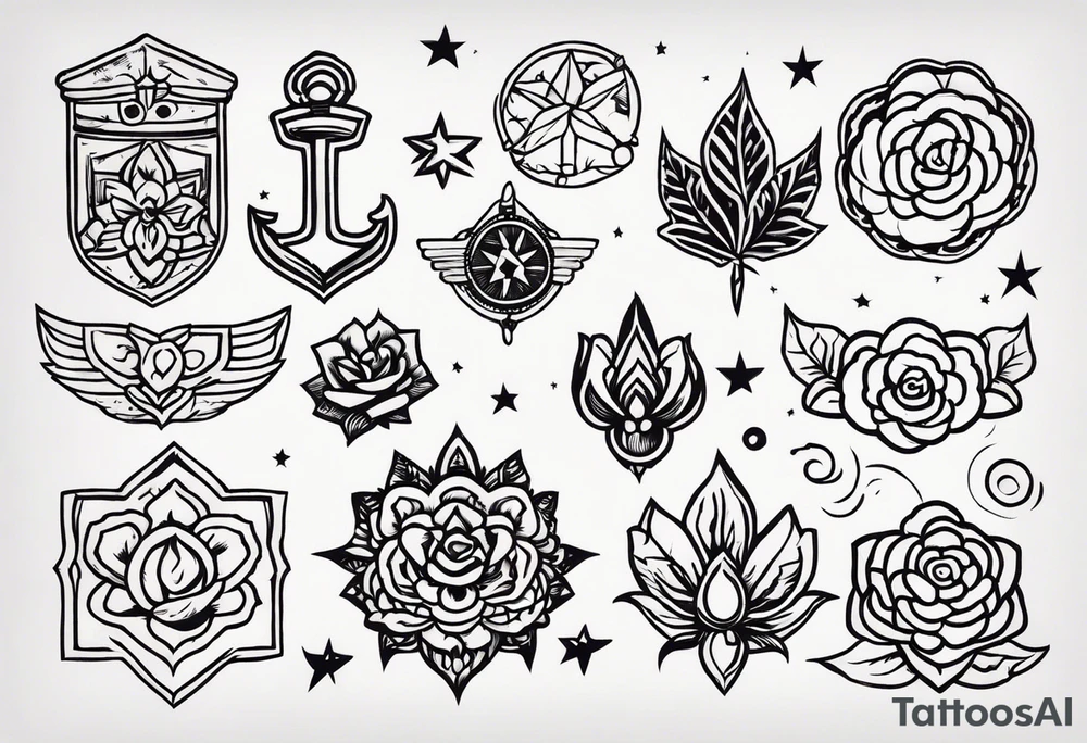 Old school tattoo idea