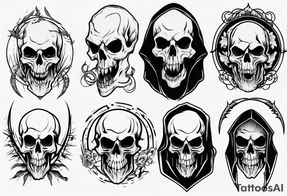 Reaper tattoo idea