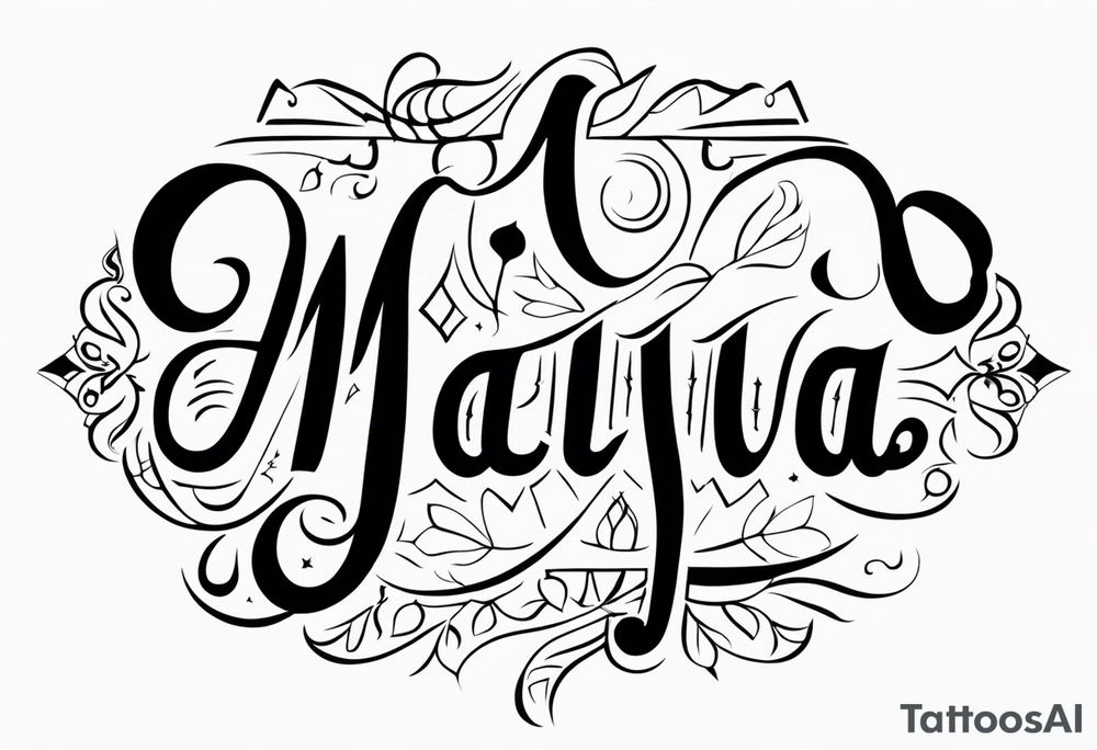 Mayva, Anaya, Mehar tattoo idea