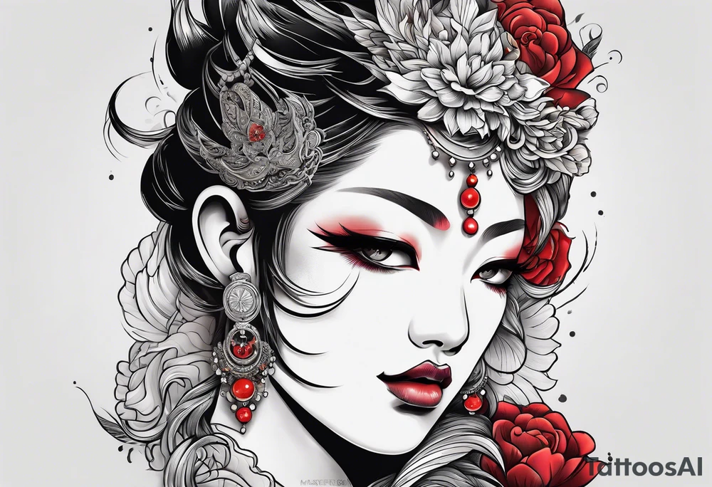 Shadow god tattoo idea