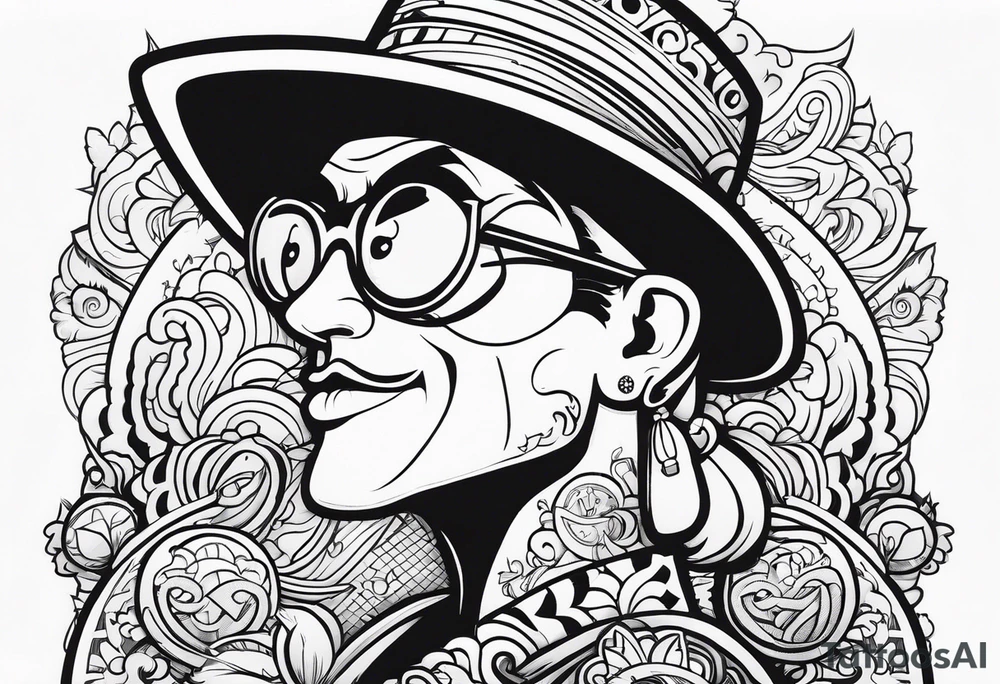 trader tattoo idea