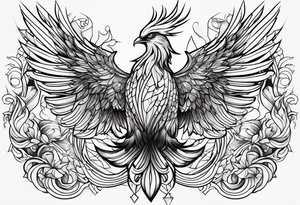 phoenix tattoo idea