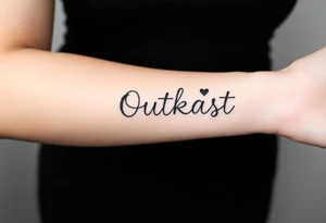 music group Outkast simple tattoos tattoo idea