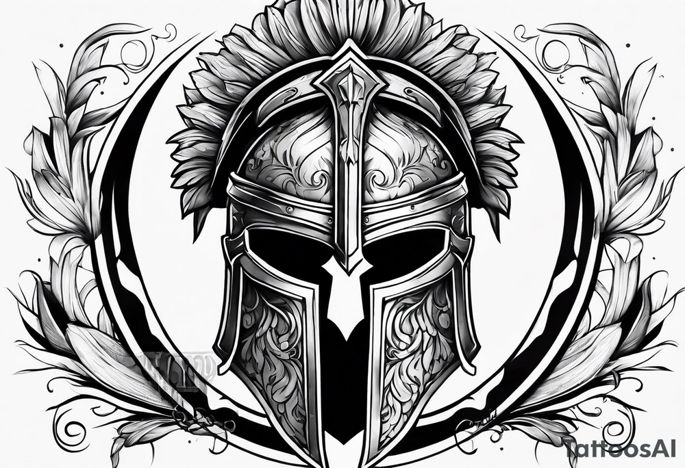 spartan tattoo idea