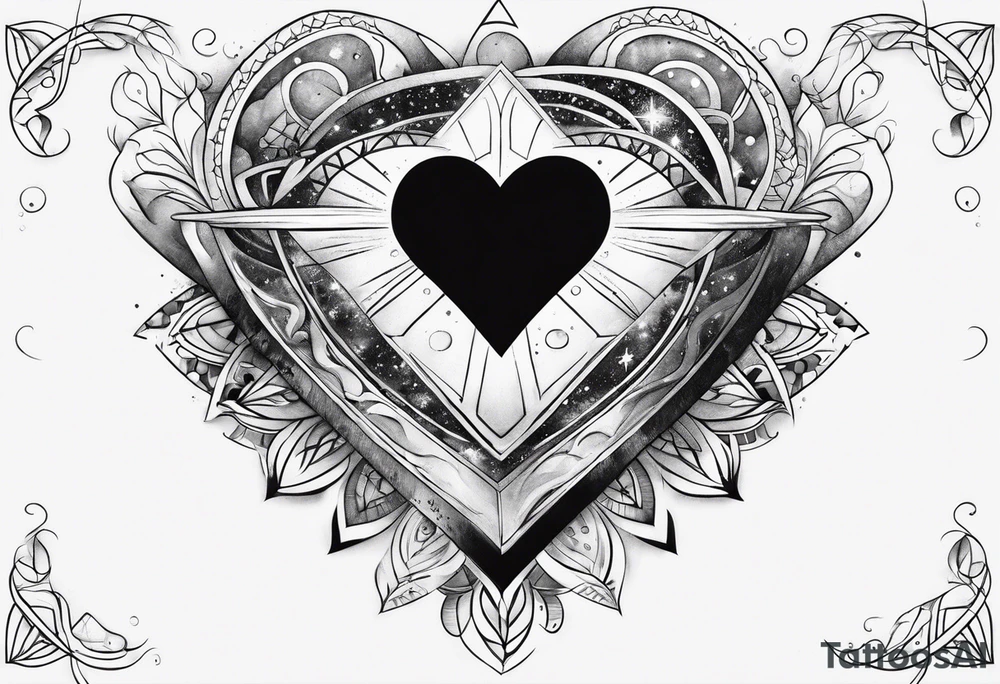With all my heart and all my soul, to the end of the universe. To infinity and beyond tattoo idea