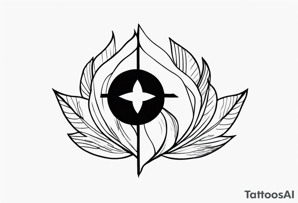 small pair tattoo idea