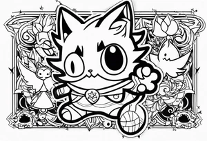 Fairy tail anime tattoo tattoo idea