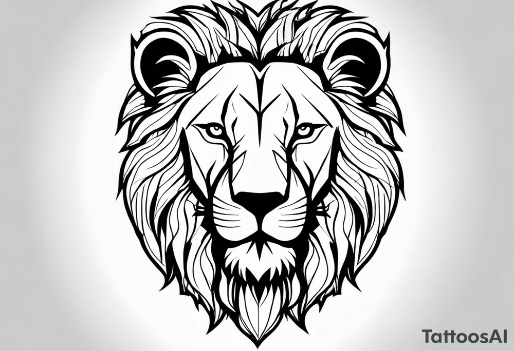 lion, tough, scary, god, tattoo idea