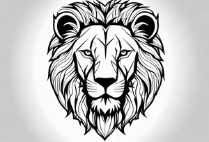 lion, tough, scary, god, tattoo idea