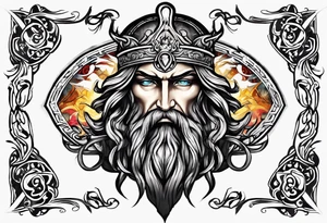 greek god tattoo idea