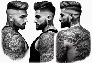 full sleeve for men tattoo idea