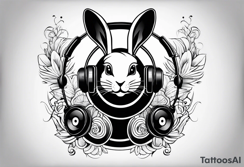 dj BUNNY tattoo idea