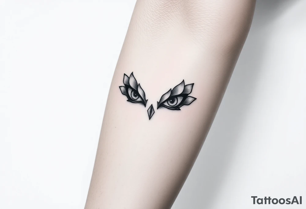 Lotuses Samaria eyes warrior tattoo idea