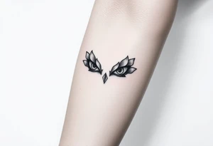 Lotuses Samaria eyes warrior tattoo idea