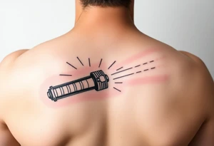 Lightsaber tattoo idea