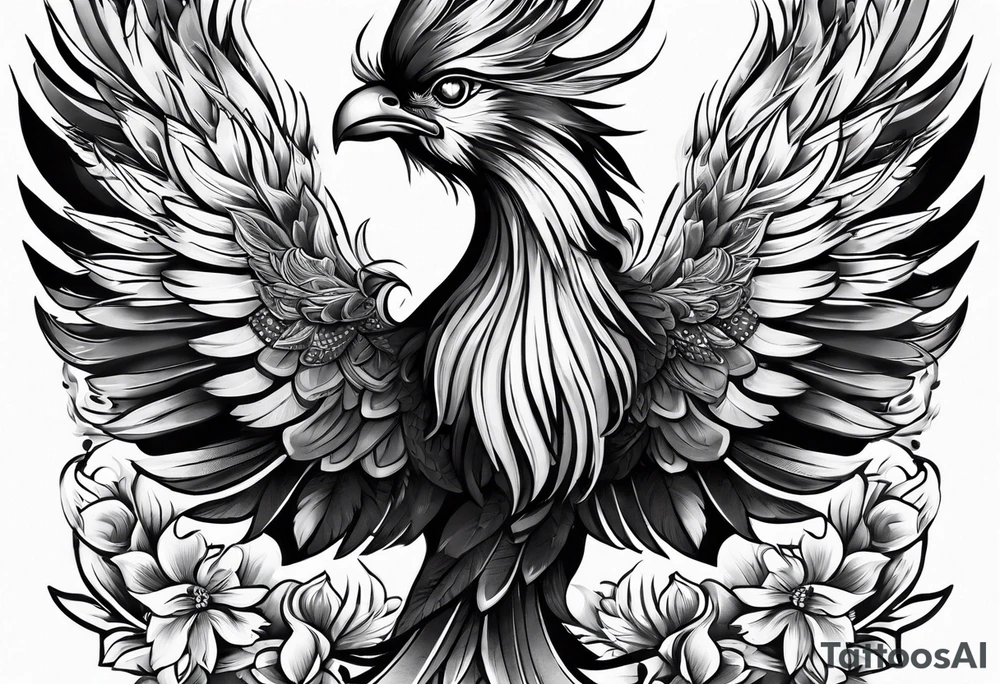 little pheonix tattoo idea