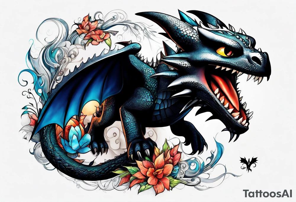 How to train your dragon tattoo idea