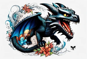 How to train your dragon tattoo idea