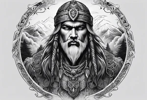 Valhalla mist fog tattoo idea
