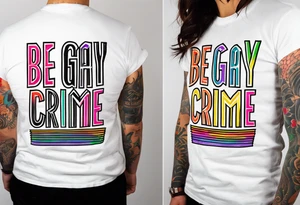 Be gay do crime tattoo idea